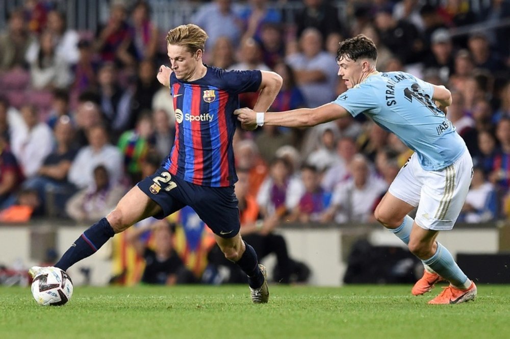 Celta paid 12 million euros for Larsen. AFP