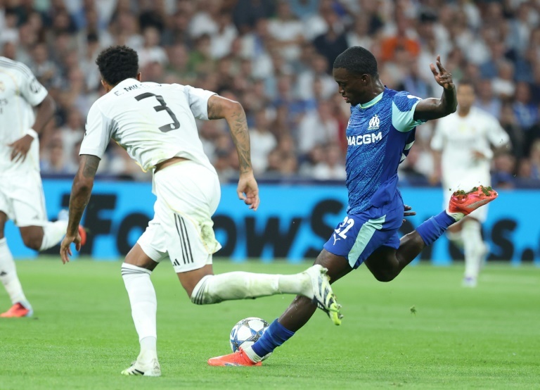Timothy Weah face au Real Madrid