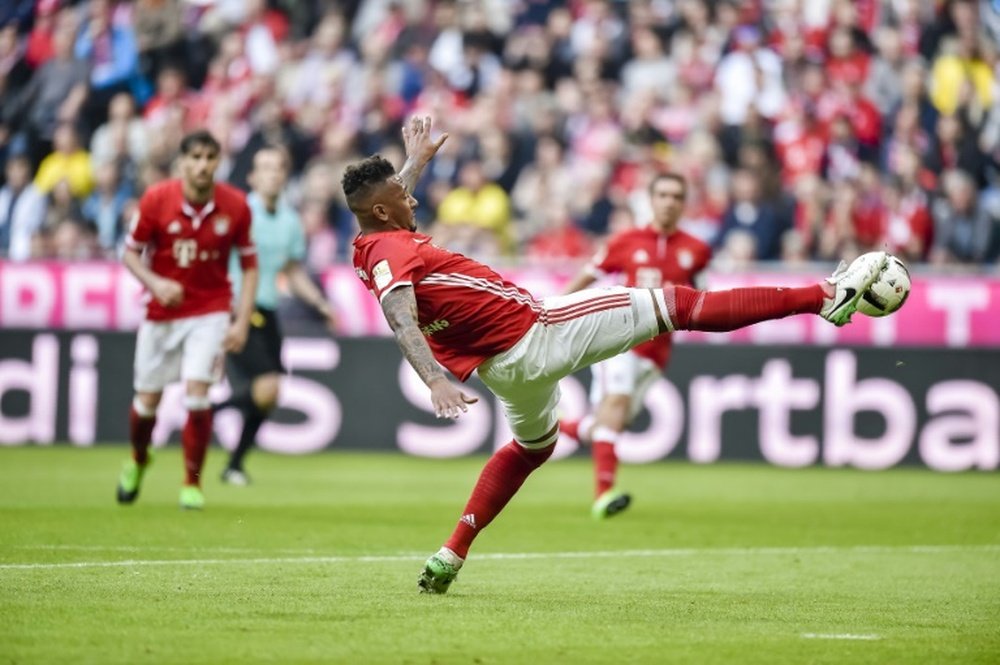 Le défenseur du Bayern Munich, Jerome Boateng, au cours du match de Bundesliga du Bayern. AFP
