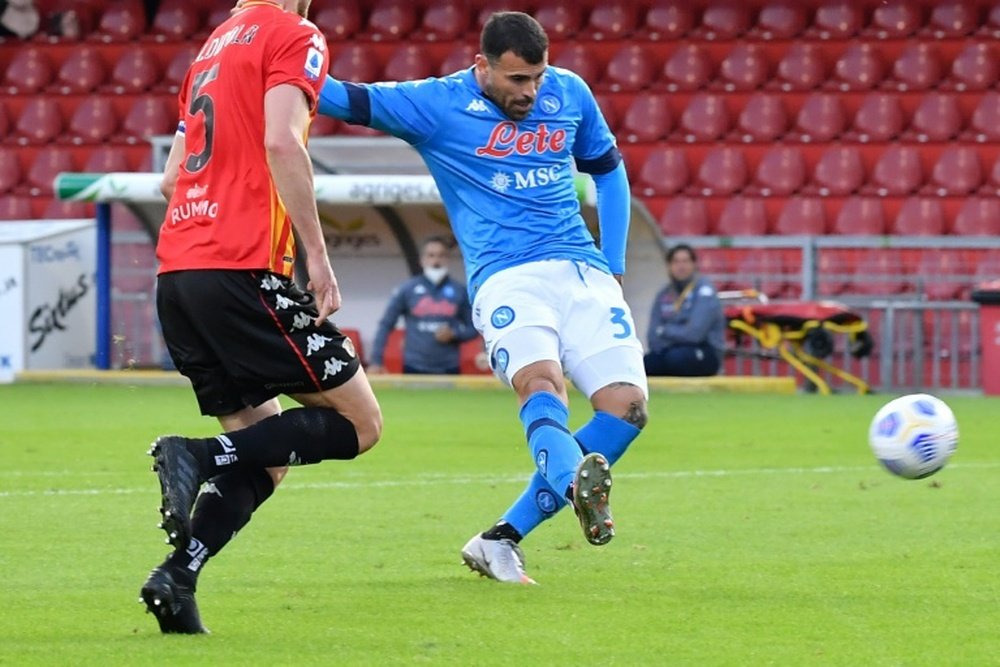 Le meilleur d'Andrea Petagna avec Naples jusqu'à présent. afp