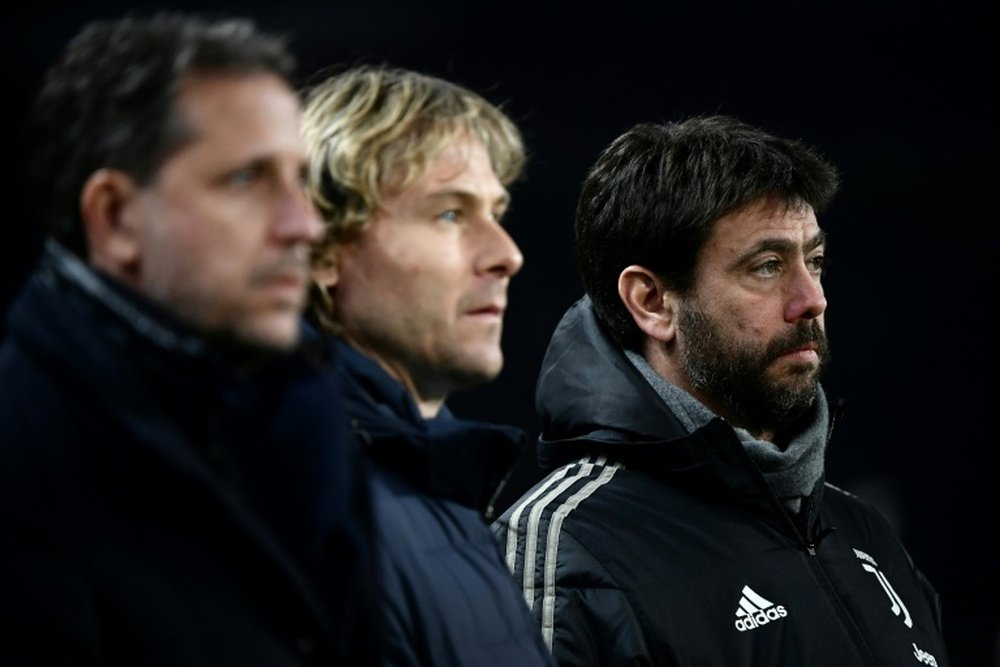 Agnelli confirme sa volonté de réorganiser la Juventus de Turin. AFP