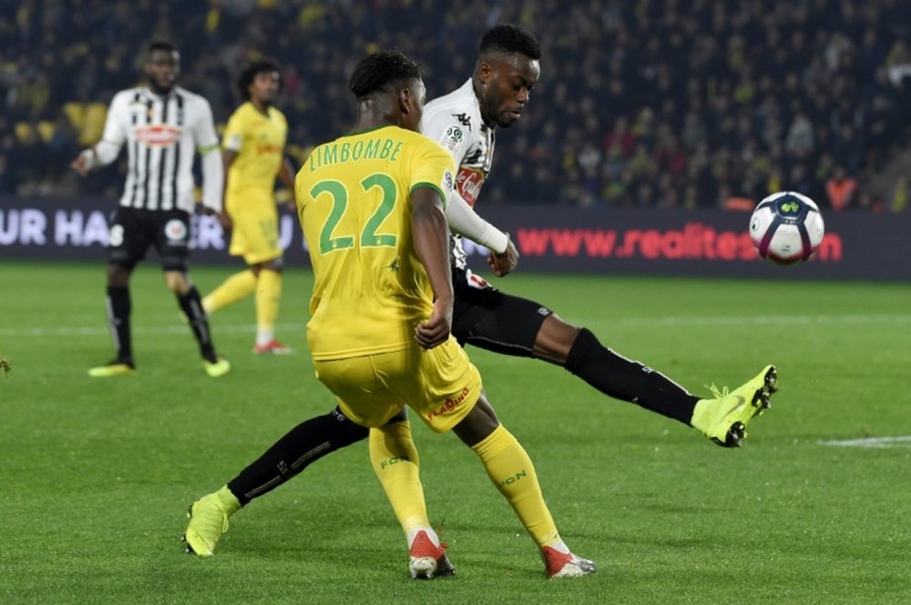 Limbombé regresa al Nantes. AFP