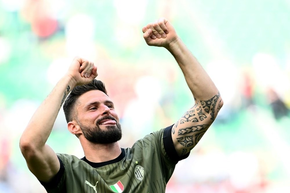 Giroud ready for UCL derby. AFP