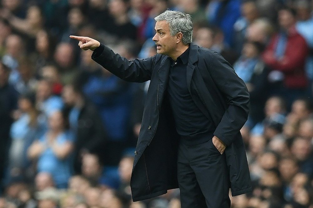 Mourinho has ruled out any 'crazy' spending by United. AFP