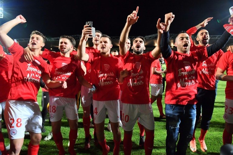 El Nimes certifica su regreso a Ligue 1 tras 25 años