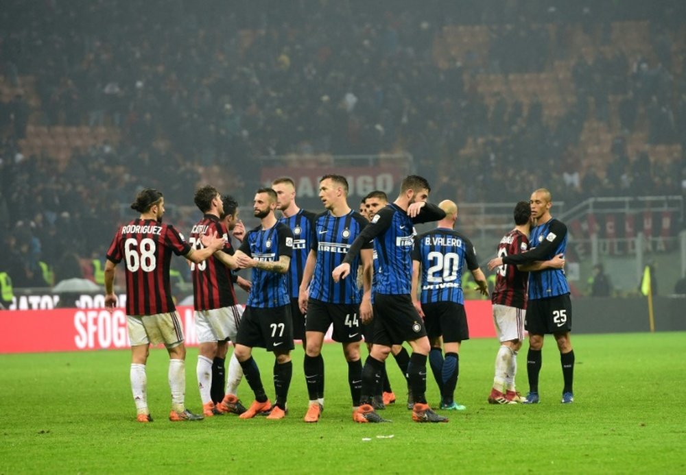 Un Inter-Milan siempre es un Inter-Milan. AFP
