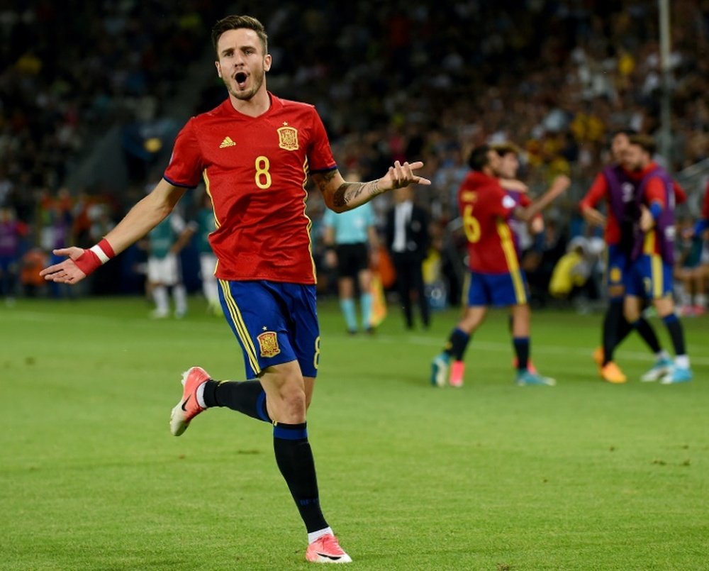 El centrocampista español cuajó un partido espectacular. AFP