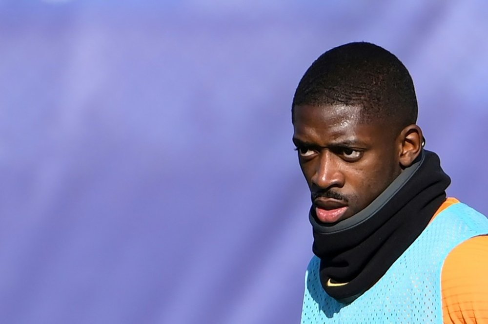 If you don't ask, you don't get, says Laporta to Dembele. AFP