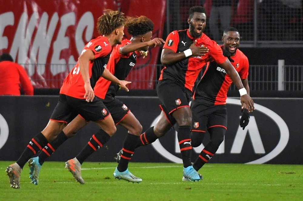 Les compos probables du match de Coupe de France entre Rennes et Amiens. AFP