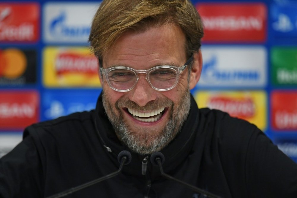 Klopp quis saber a opinião dos jornalistas. AFP