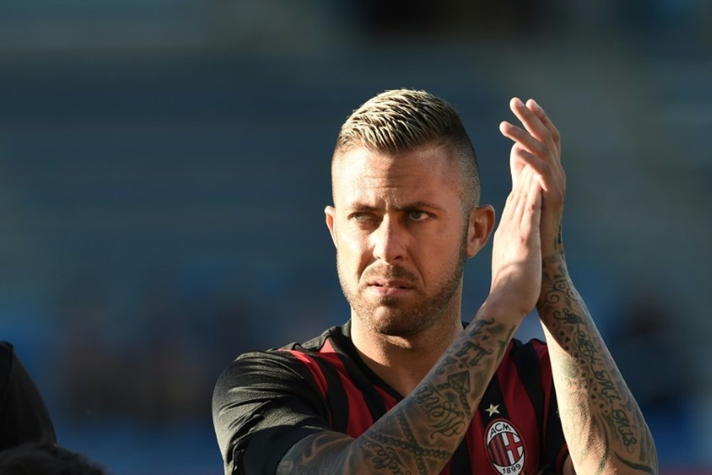 Linternational français Jérémy Ménez, lors dun match amical entre Bordeaux et le Milan AC, à Agen, le 16 juillet 2016