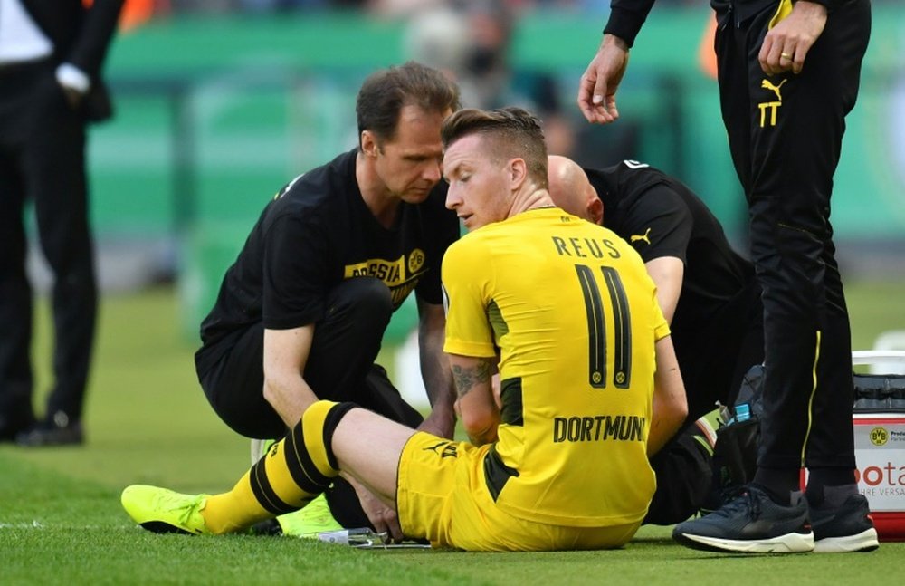 Marco Reus' career has been blighted by injuries. AFP
