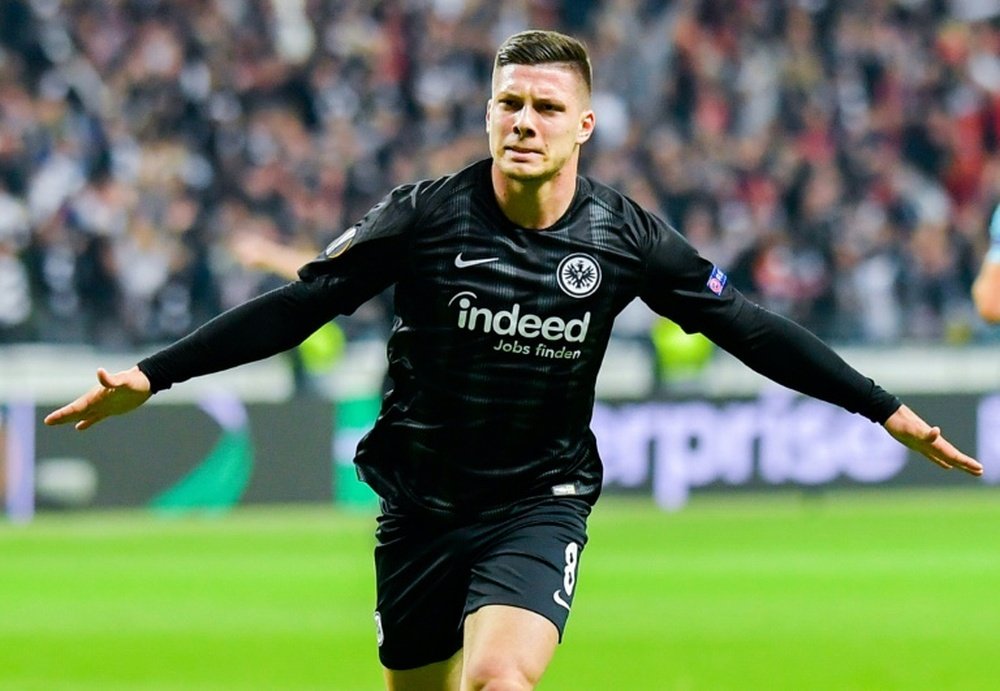 Ainsi joue Luka Jovic, la nouvelle recrue du Real Madrid. AFP
