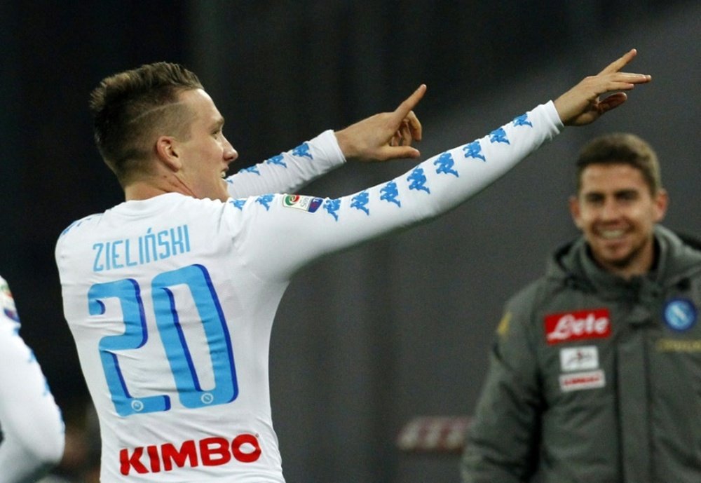 Zielinski could move to Real Madrid. AFP