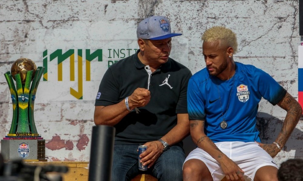 La grosse dispute entre Neymar et son père. afp