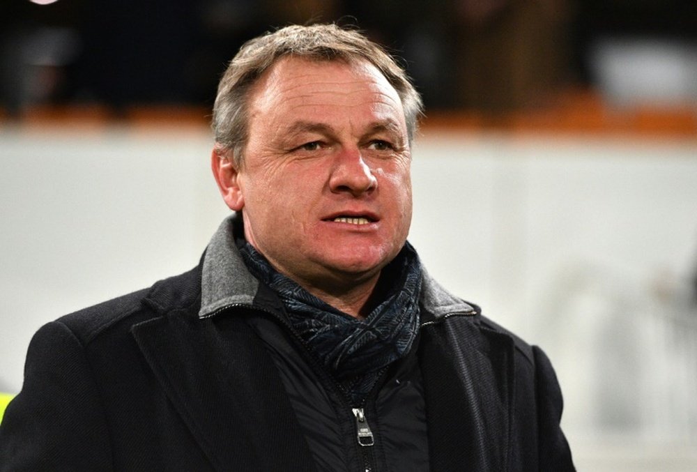 El entrenador ya ha dejado de pertenecer al Montpellier. AFP