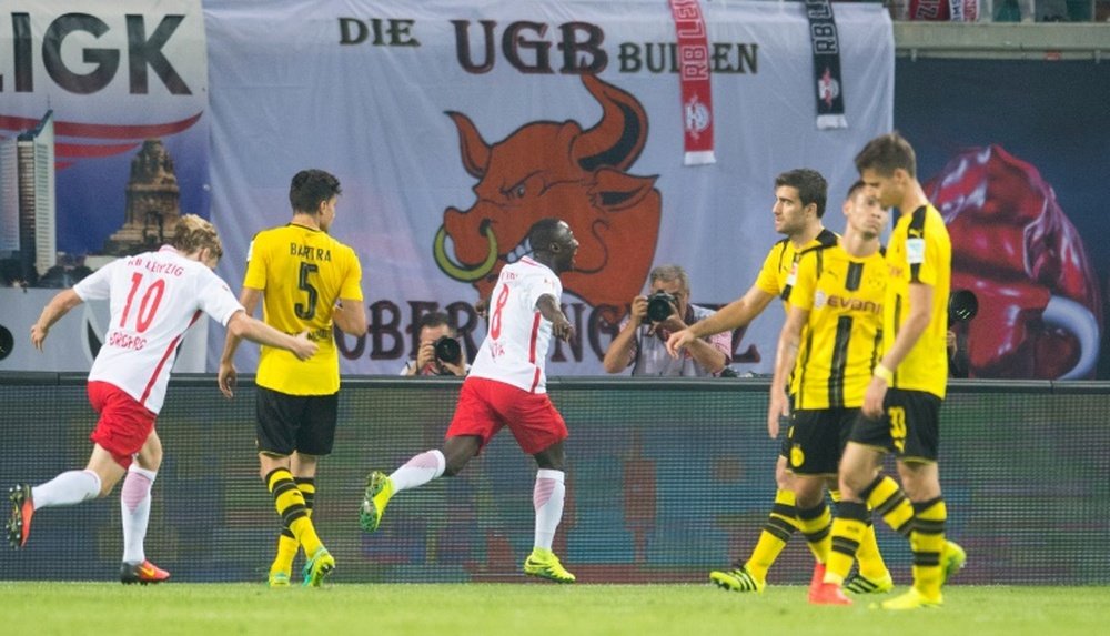 El Borussia Dortmund quiere resarcirse de su derrota ante el Leipzig. AFP