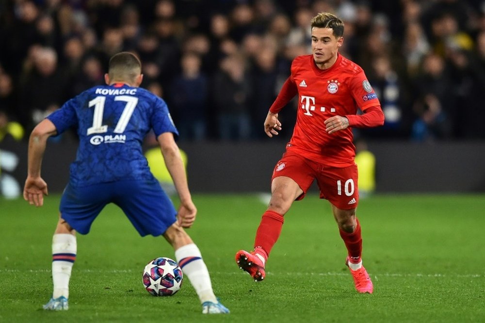Coutinho se mostra fiel ao Bayern. AFP