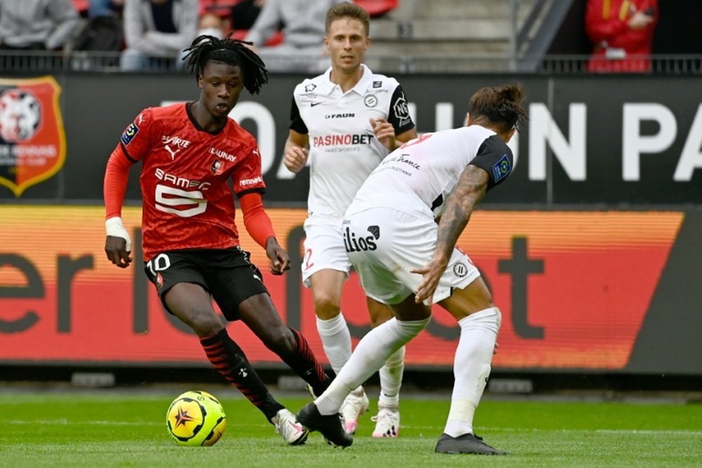 Camavinga s'exprime sur son arrivée en Equipe de France et son avenir. AFP
