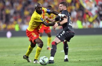 Seko Fofana atacante do Lens e novo desejo do PSG.AFP