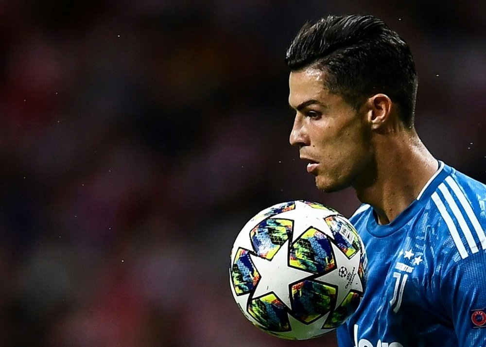 Ronaldo won't be in Milan. AFP