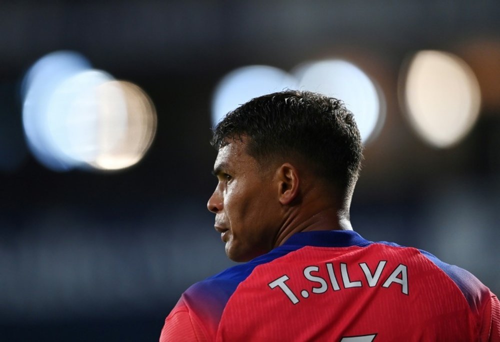 Thiago Silva ya había dado su visto bueno al Chelsea. AFP/Archivo