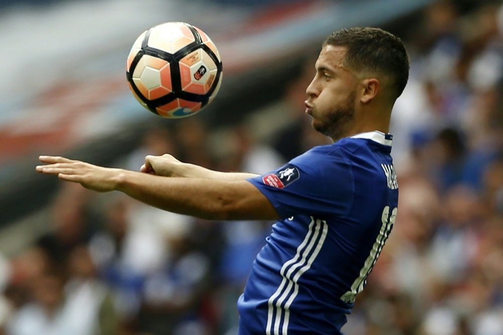 Hazard has been identified as a potential replacement for the departed Neymar. AFP