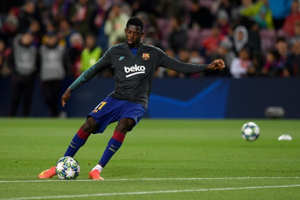 El Barça teme que Dembélé se vaya gratis del Camp Nou. AFP