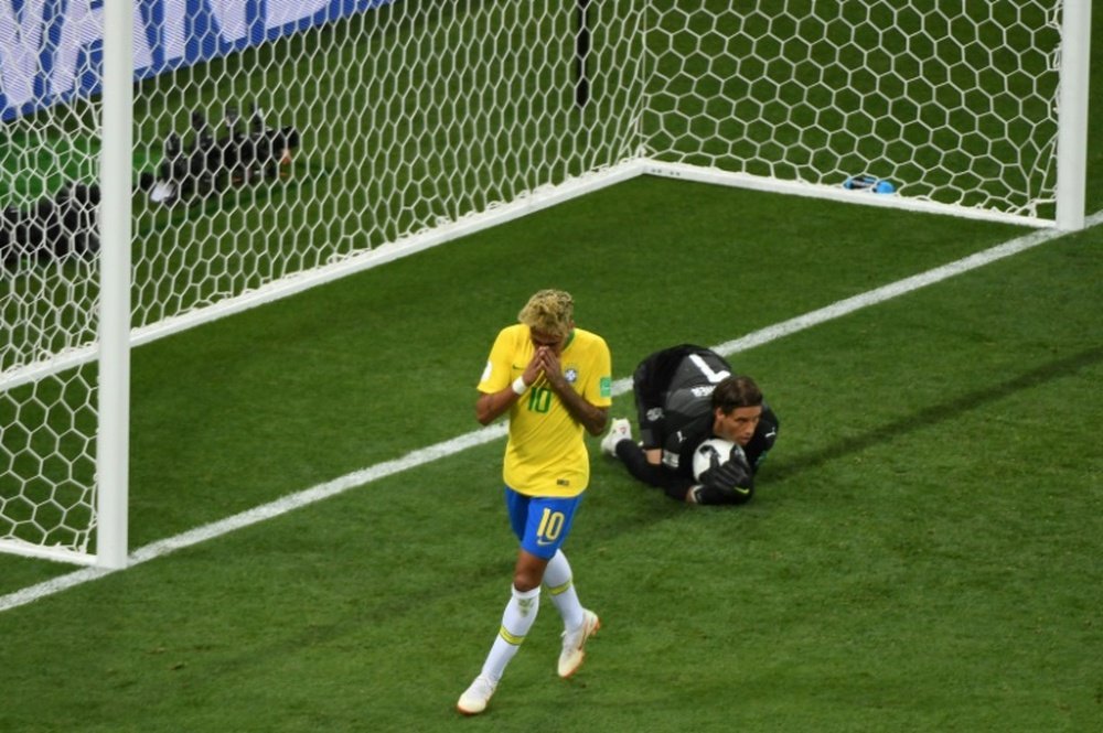 Sommer evitó que Brasil saliera victoriosa. AFP
