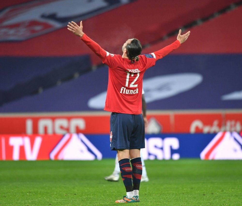 Yusuf Yazici joueur du mois de décembre en Ligue 1. afp