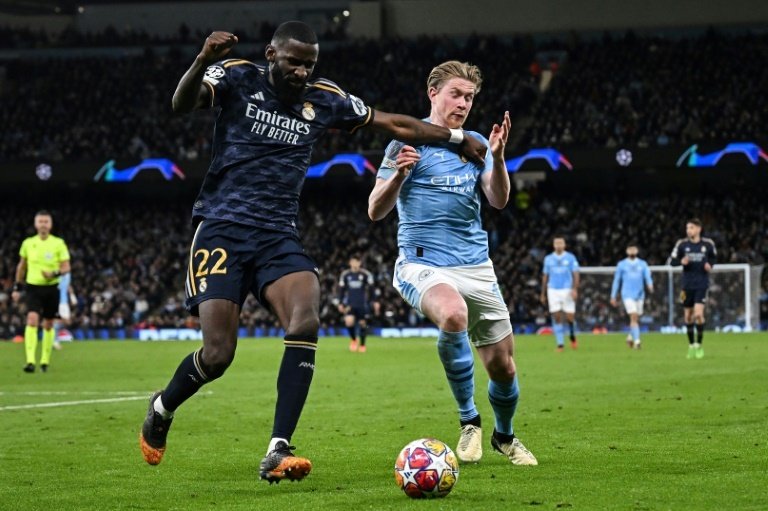 Manchester City - Real Madrid, el nuevo clásico europeo: cuarto cara a cara seguido. AFP