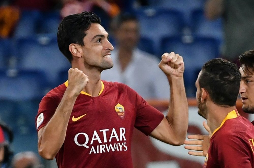 La Roma pierde a Pastore. AFP