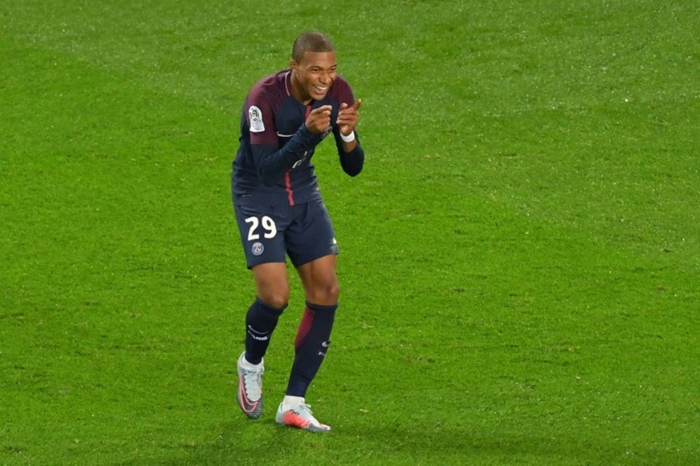 Mbappé ya es propiedad del PSG. AFP