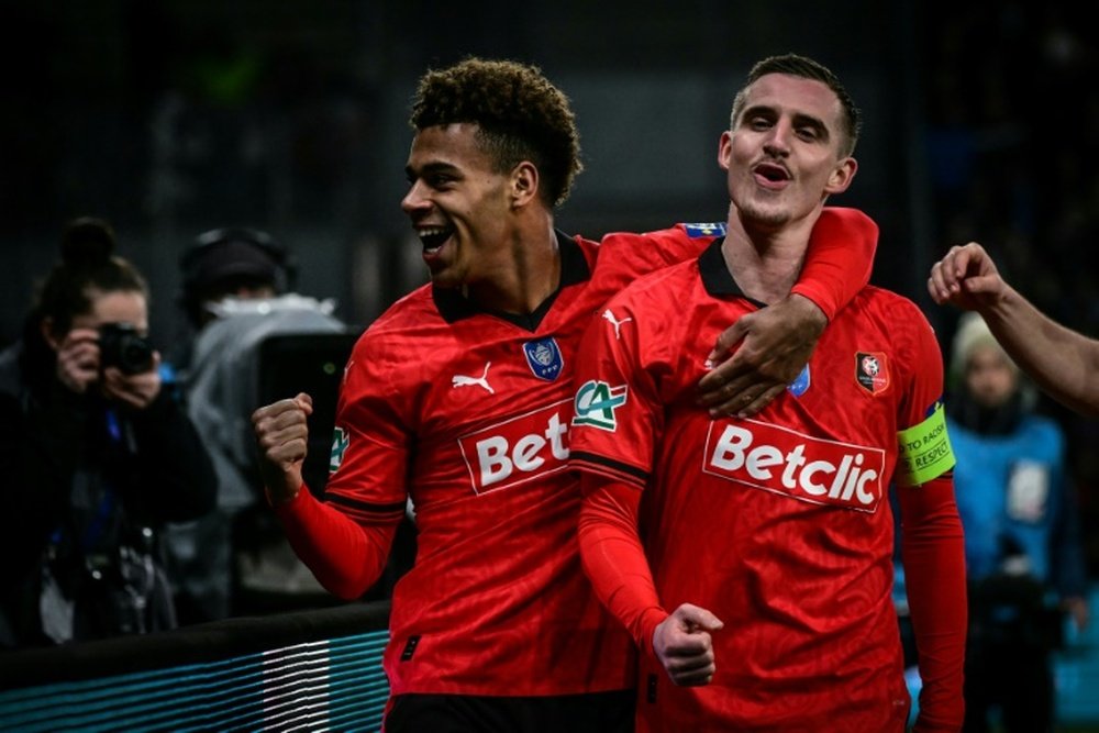 Desire Doue is likelyto become PSG's third signing of the summer. AFP