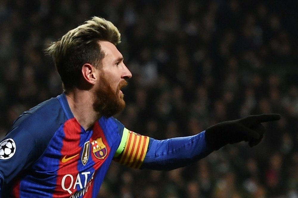 Messi já terá tudo certo para renovar com o 'Barça'. AFP