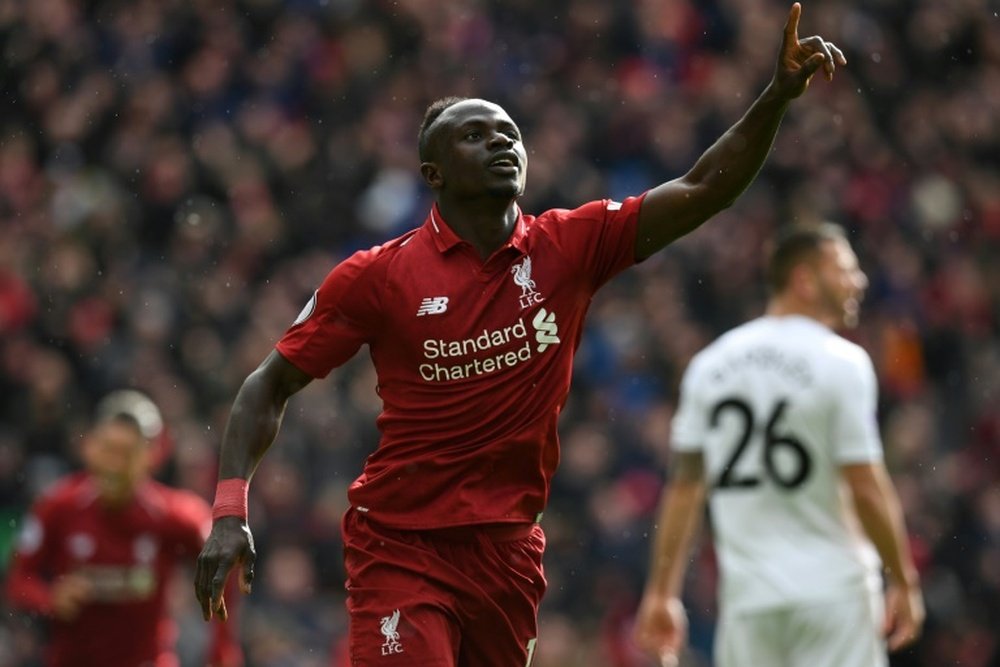 Mané metió dos goles para tranquilizar. AFP