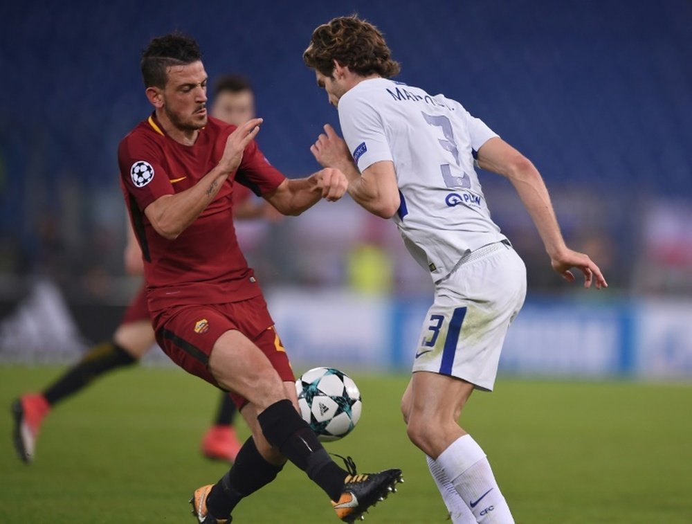 Florenzi veut continuer à défendre les couleurs de la Roma. AFP