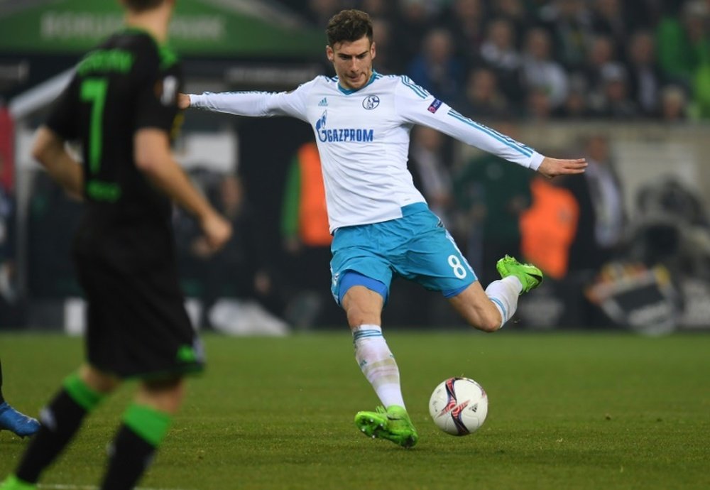 Desde el Schalke confían en que se quede Goretzka. AFP