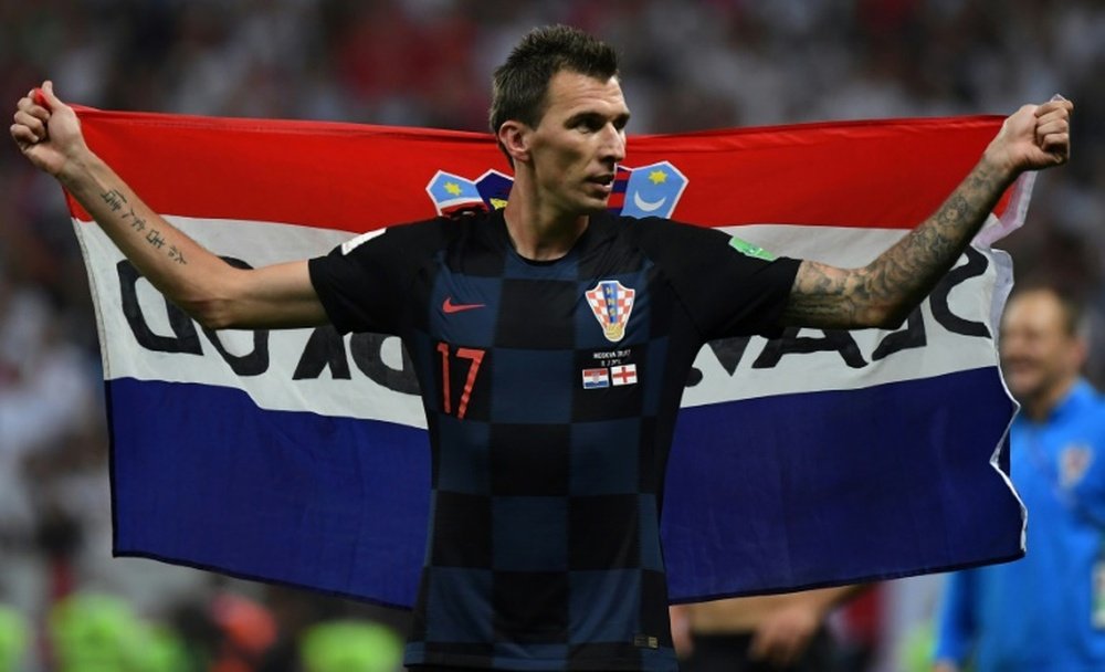 Mandzukic não jogará mais pela seleção croata. AFP