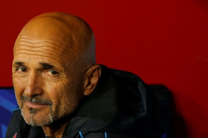 Spalletti in conferenza stampa. AFP
