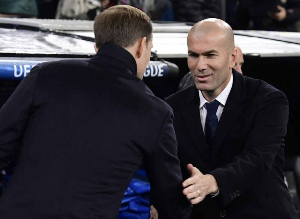 Zinedine Zidane. AFP