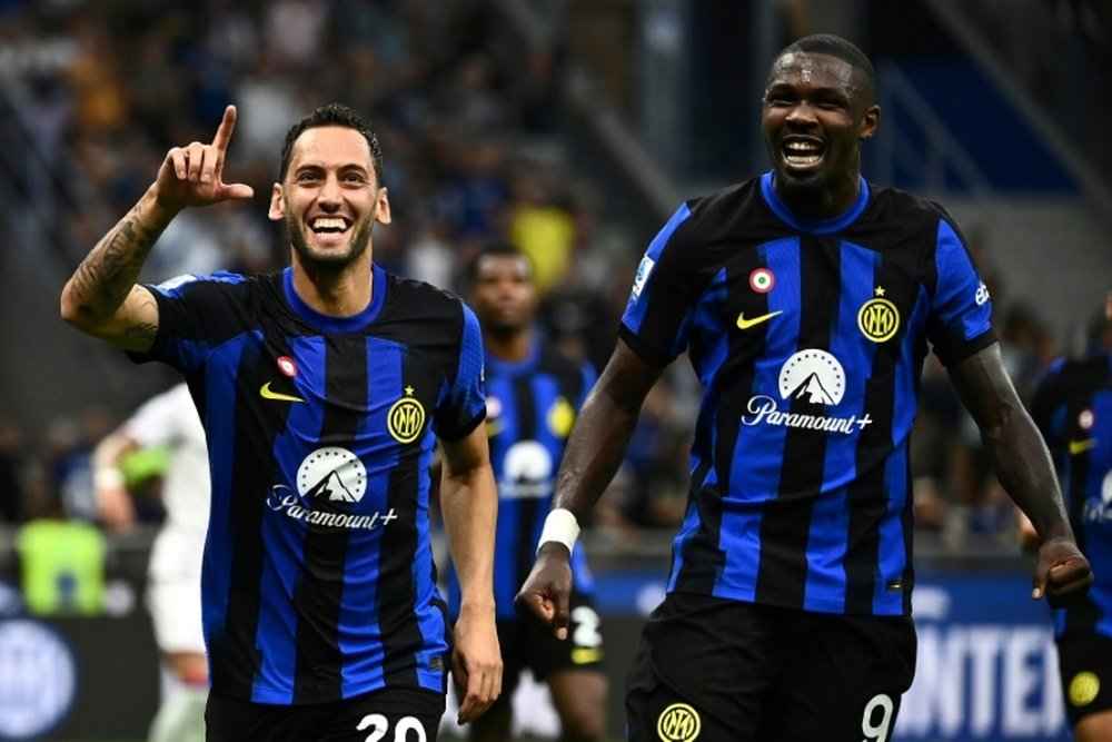 I convocati in Nazionale dell'Inter. AFP