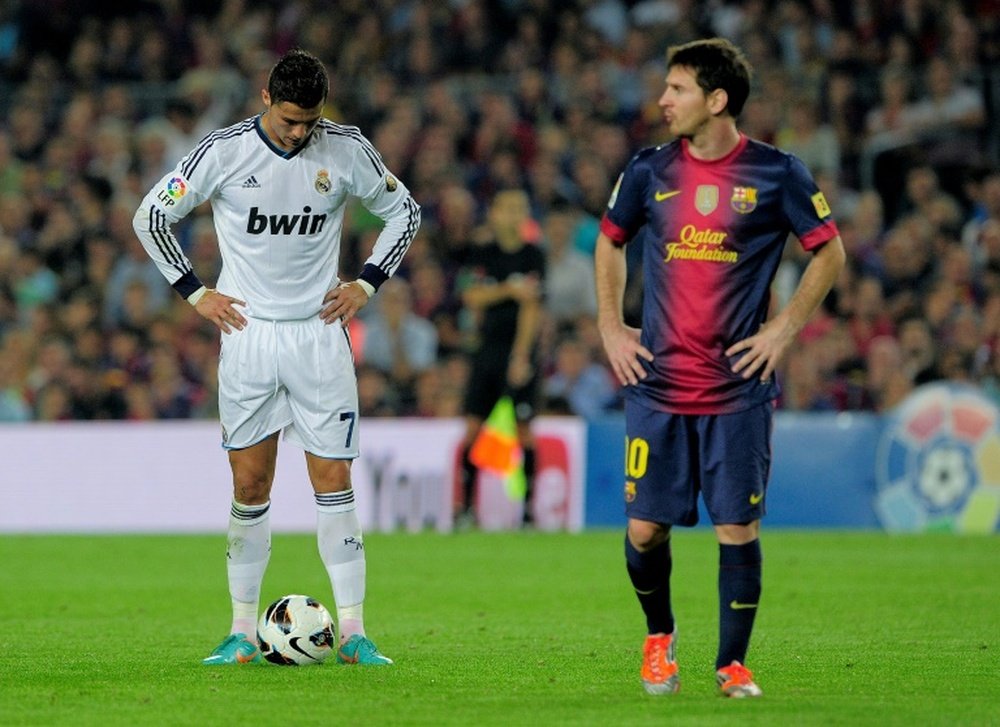 La faim de Messi et Cristiano menace le Roi Pelé. AFP