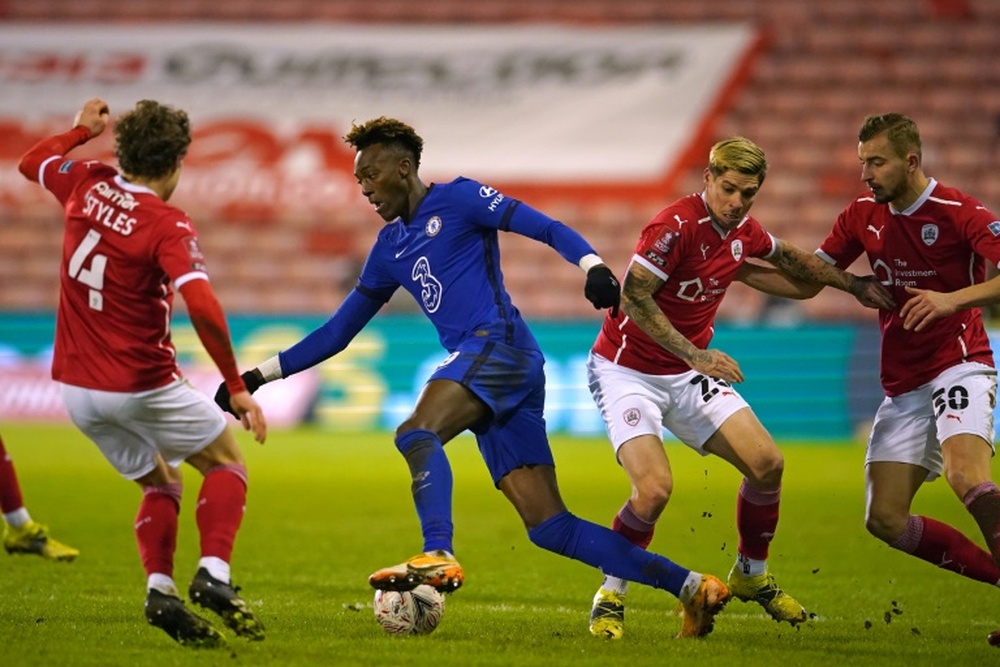 Tammy Abraham podría volver al Aston Villa. AFP