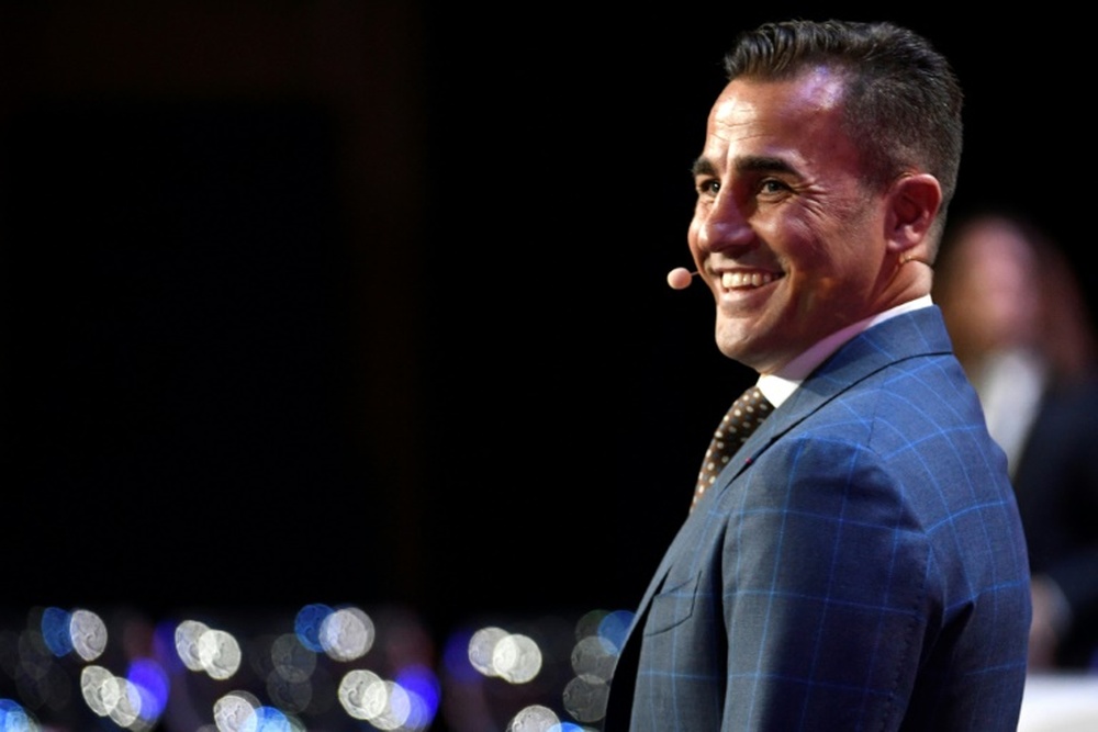 Cannavaro apostó por Benzema para el Balón de Oro. AFP