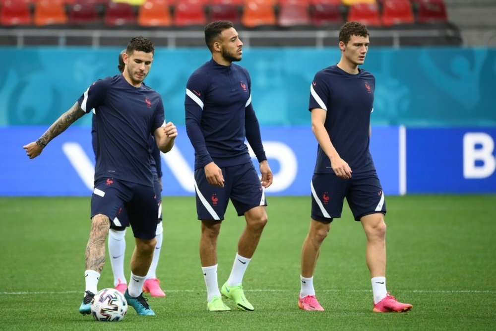 Cinq joueurs de l'équipe de France sont sous le coup d'une suspension. AFP