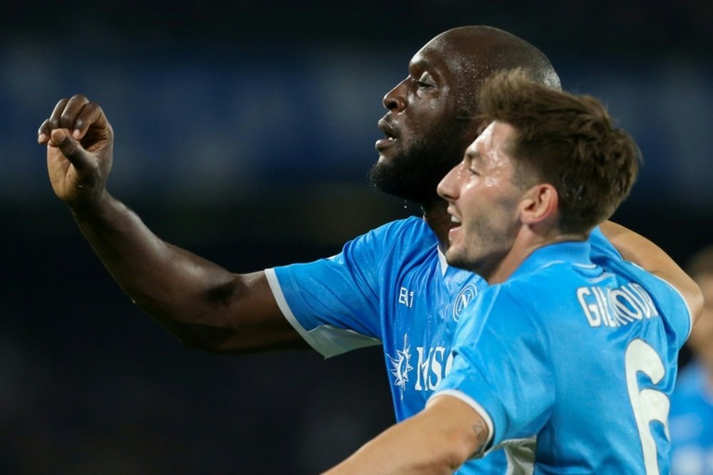 Il Napoli batte il Milan. AFP