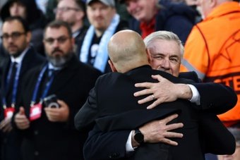 Madrid boss Carlo Ancelotti praised what his side achieved at the Etihad. AFP