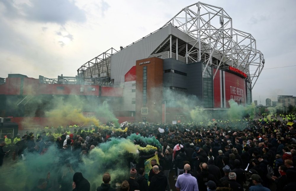 Manchester United a perdu 107 millions d'euros pendant la pandémie. AFP