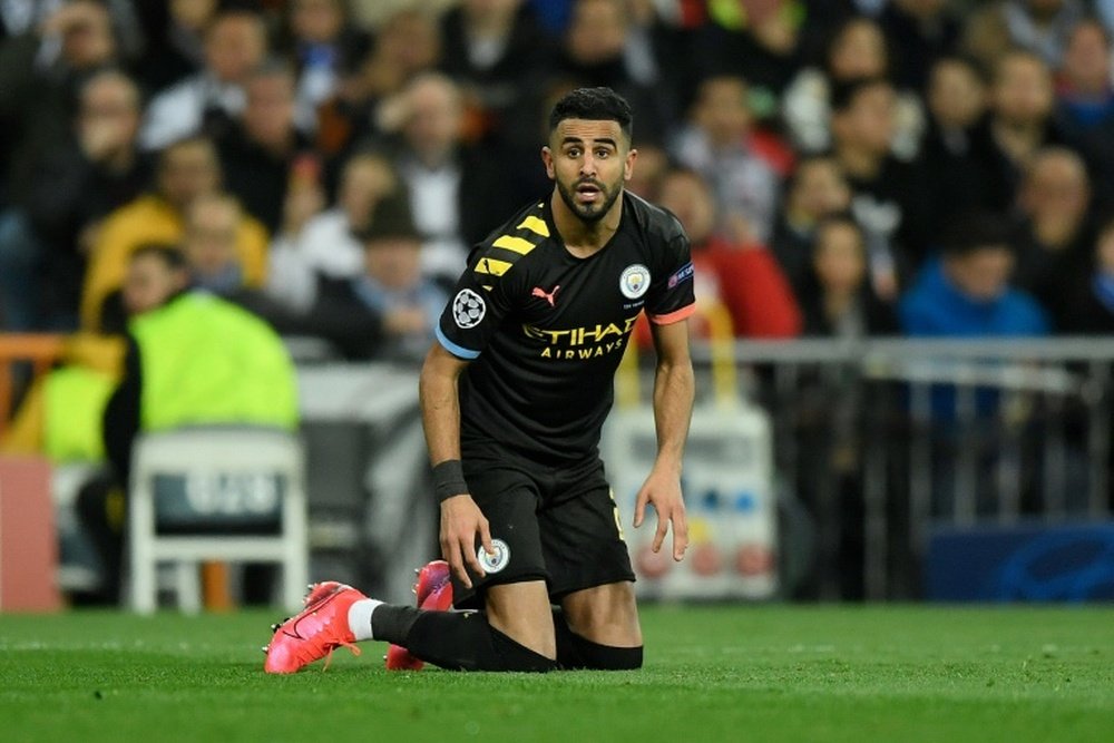 Mahrez explique ses débuts compliqués à Manchester City. AFP
